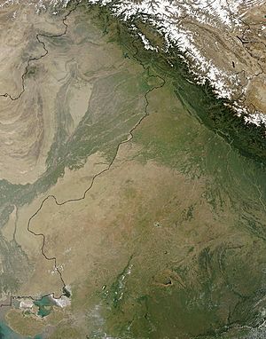Thar Desert satellite