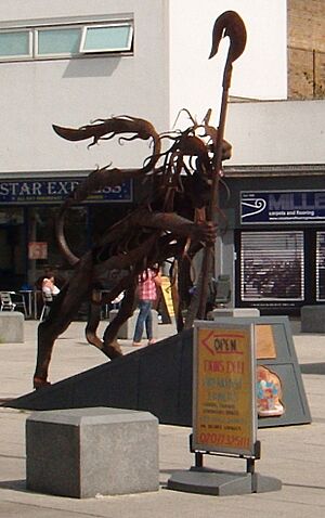 The Bermondsey Lion in The Blue (Sep 2012) 2