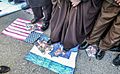 The burning of the American and Israeli flags and the image of Mohammed bin Salman 02
