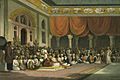 Thomas Daniell, Sir Charles Warre Malet, Concluding a Treaty in 1790 in Durbar with the Peshwa of the Maratha Empire