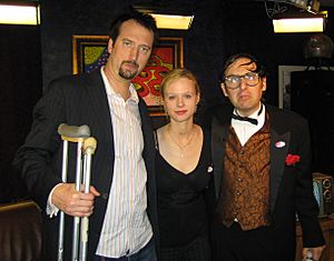 Tom Green, Thora Birch and Neil Hamburger