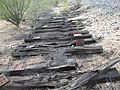Twin Buttes Arizona Abandoned Railroad 2013
