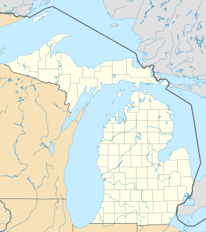 Ste. Claire (passenger steamboat) is located in Michigan