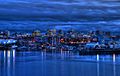 Victoria, British Columbia Skyline at Twilight