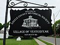 Village of Yesteryear sign