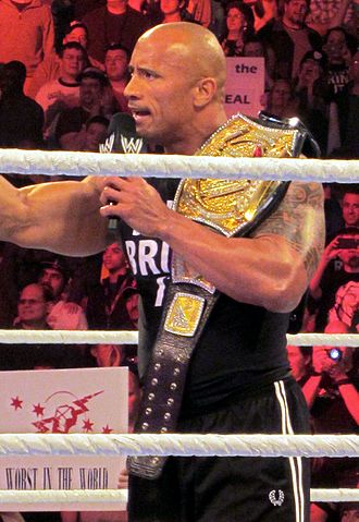 WWE Champion The Rock 2013