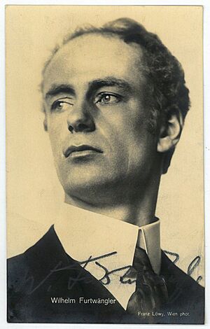 Wilhelm Furtwängler by Franz Löwy, c. 1912