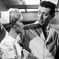 Zina Bethune and Joseph Campanella The Doctors and the Nurses 1965