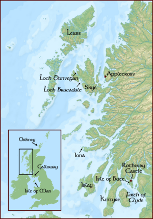 Þórketill Þórmóðsson (map)
