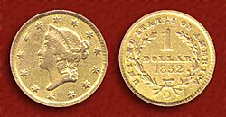 1852 $1 US Liberty Head Gold Piece (New Orleans).jpg