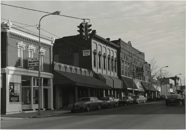 1983 north Main Downtown looking east