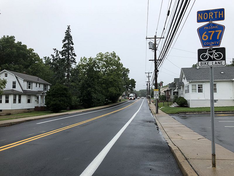 Image 20180912 08 42 48 View north along Passaic County Route 677