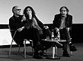 Abbas Kiarostami & Paulo Branco at Estoril Film Festival 2010