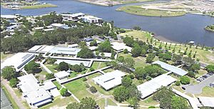 Aerial photograph, Kawana Waters State College, 2024
