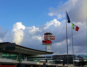 Aeroporto Fiumicino - Torre ENAV ristrutturata 2015