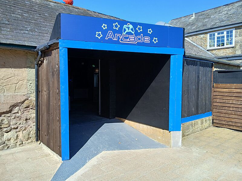 Arcade entrance 2025 .