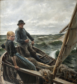 At Sea (Albert Edelfelt) - Gothenburg Museum of Art - F 22