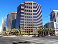 Central Phoenix, AZ, SW Corner Thomas Road and Central Avenue, from left, Phoenix Professional Tower, Phoenix Corporate Center, Phoenix Plaza, Hilton Suites, 2011 - panoramio.jpg