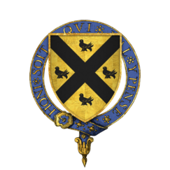 Coat of arms of Sir Richard Guildford, KG.png