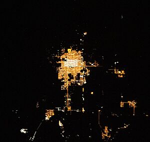 Crop of ISS067-E-176677 La Plata, Argentina and vicinity