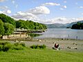 Crow Park lakeshore & landing stages on Derwent Water - geograph.org.uk - 838366