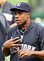 Curtis Granderson on August 26, 2011