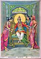 Dasharatha give Payasa to his wives