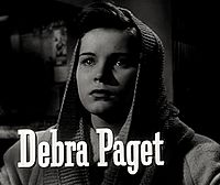 Debra Paget in Cry of the City trailer