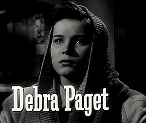 Debra Paget in Cry of the City trailer