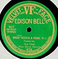 Edison VF 676 recording of Marie Novello's performance of Tausig's arrangement of BWV 565 (part 1)