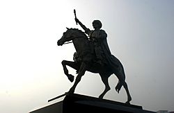 Fatih Sultan Mehmet heykeli
