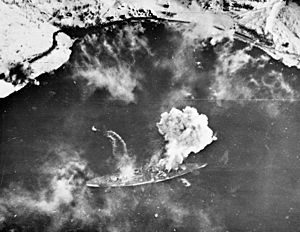 Fleet Air Arm attack the battleship Tirpitz