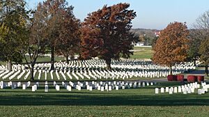 Fort Scott National Cemetery, SW from lodge 1