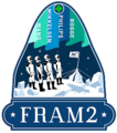 Fram2 mission patch