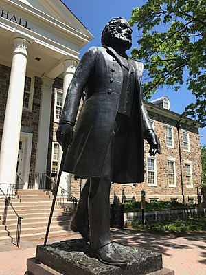 Frederick Douglass Statue, Morgan State University, 1700 E. Coldspring Lane, Baltimore, MD 21251 (33520859023)