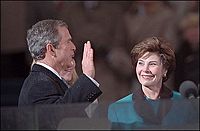 George W Bush 2001 oath