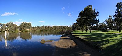 Georges river easthills.
