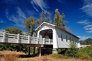Grave Creek Bridge (Josephine County, Oregon scenic images) (josD0015b)
