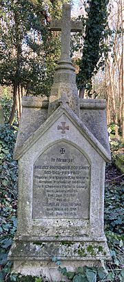 Grave of Henry Herbert Southey in Highgate Cemetery (west side)