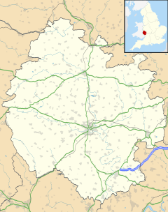 Bacton is located in Herefordshire