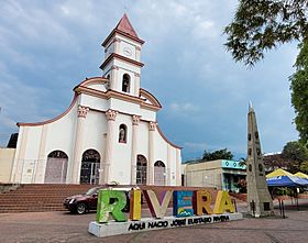Historic center of Rivera, February 2022