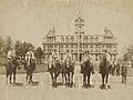 Horsemen on the Grand Parade (cropped)