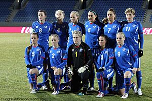 Iceland women's national football team 2012