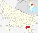 India Uttar Pradesh districts 2012 Mirzapur.svg
