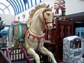 Indoor horse ride at Harbour Park Littlehampton