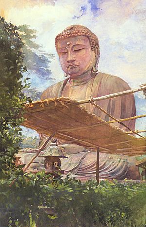 John LaFarge, The Great Statue of Amida Buddha at Kamakura