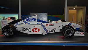 Jos Verstappen's 1998 Stewart-Ford Stewart SF02 Formula 1 car at the National Museum of Scotland, Edinburgh (7400358102)