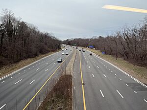 LIRR Overpass Over Northern State Parkway, Roslyn Heights, NY January 25, 2023 B