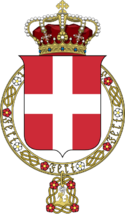 Lesser coat of arms of the Kingdom of Italy (1890)