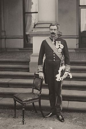 Lord Dudley in viceregal uniform